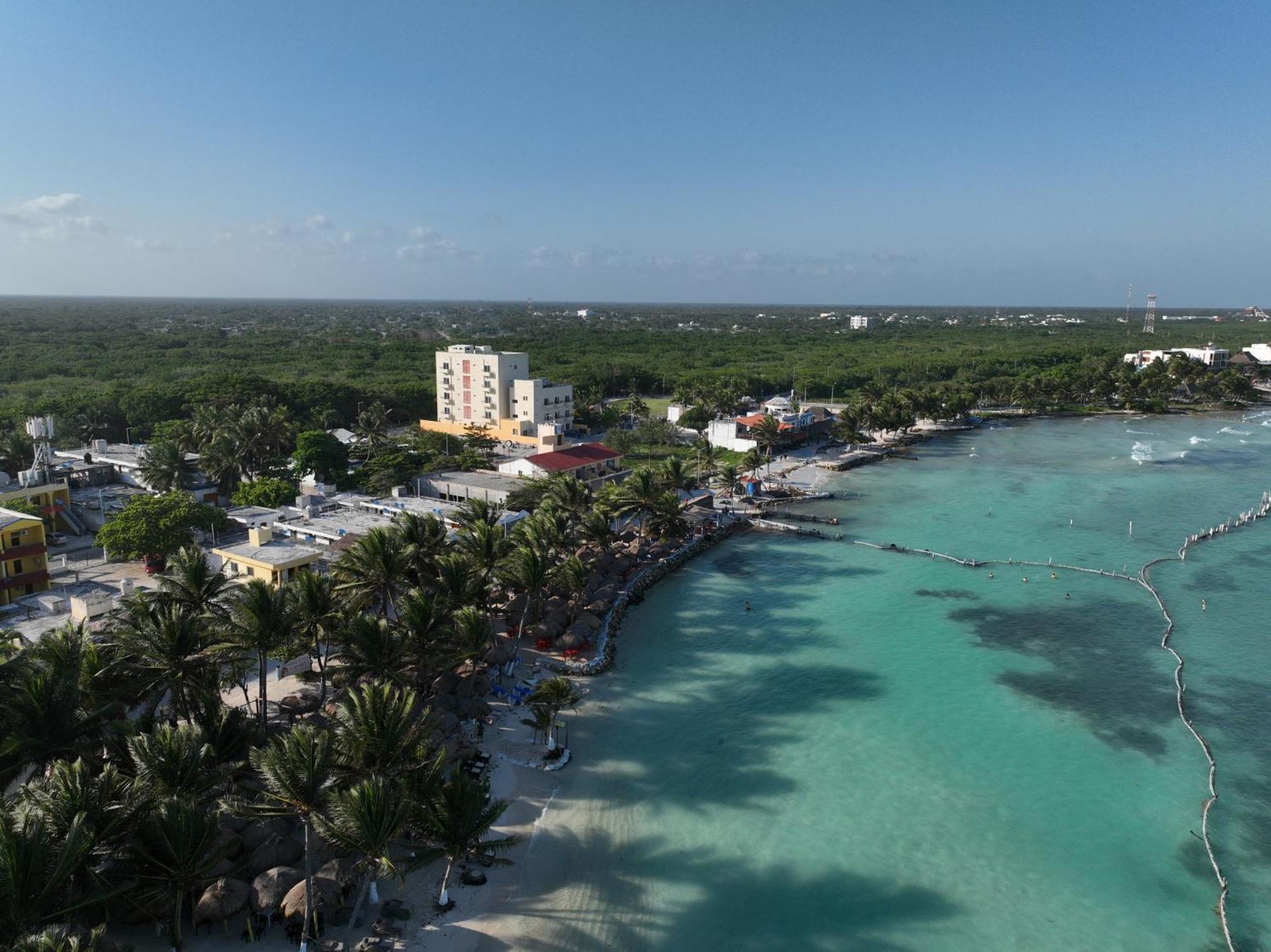 Oneiro Suites With Sea View Mahahual Ngoại thất bức ảnh